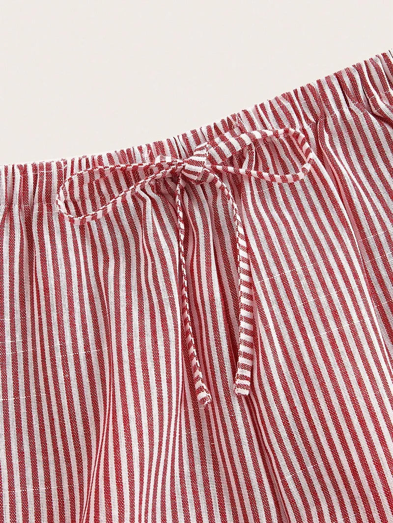 Striped Casual Pants