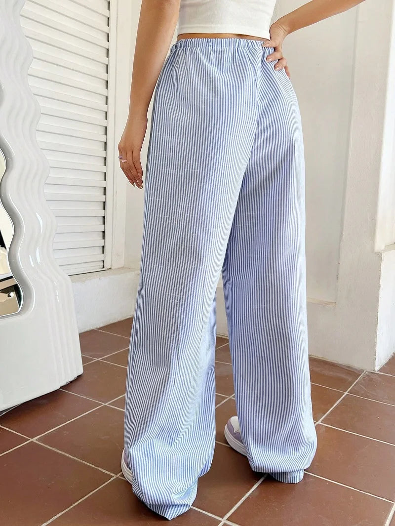 Striped Casual Pants