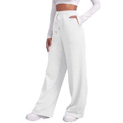 Wide Leg Fleece Lined Sweatpants