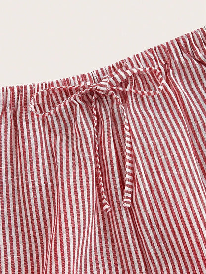 Striped Casual Pants