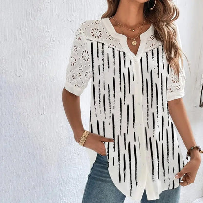 Casual Lace Shirt