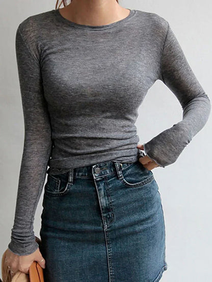 Elastic Casual Top T-shirt