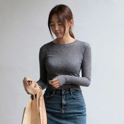 Elastic Casual Top T-shirt