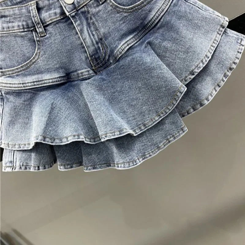 Vintage Denim Skirts