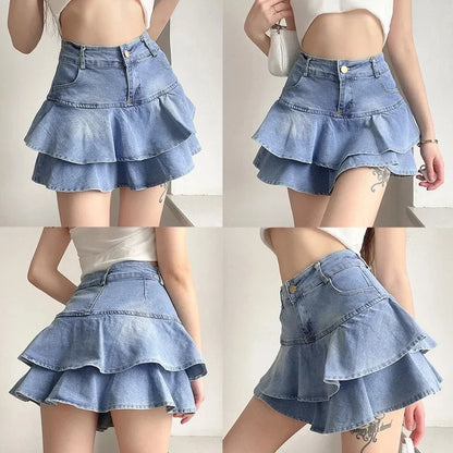 Vintage Denim Skirts