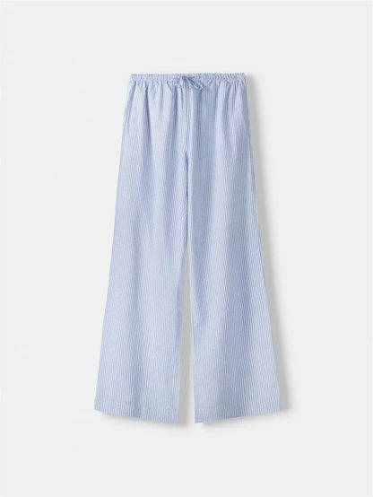 Striped Casual Pants
