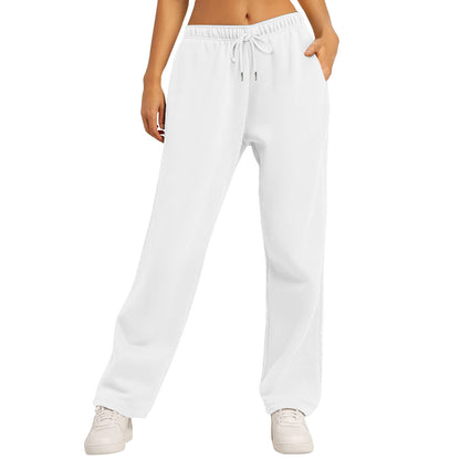 Wide Leg Fleece Lined Sweatpants