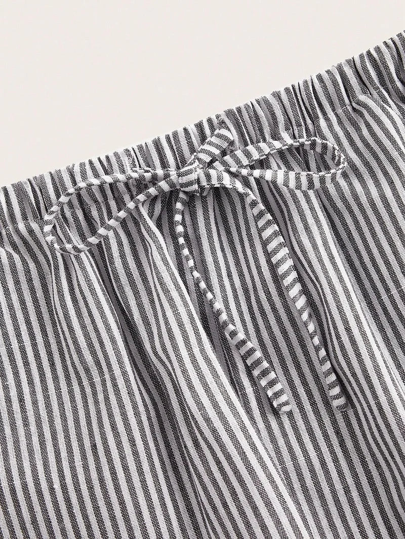 Striped Casual Pants