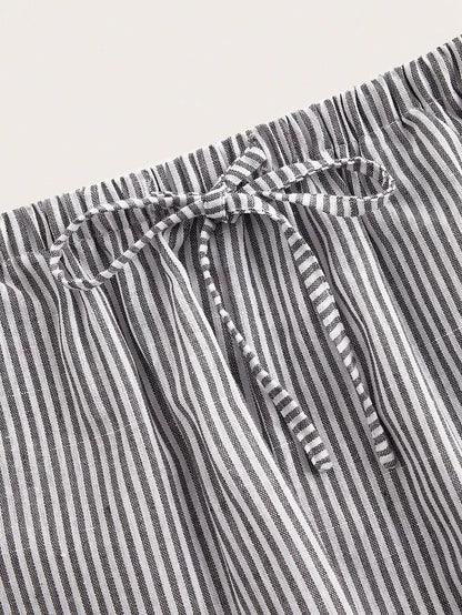Striped Casual Pants