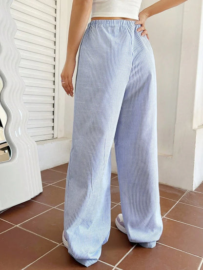 Striped Casual Pants