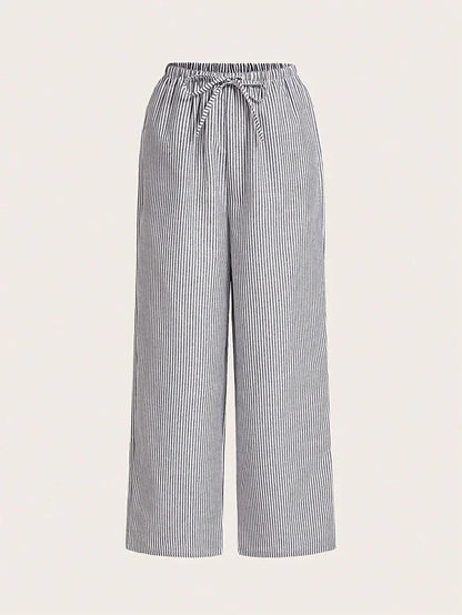 Striped Casual Pants