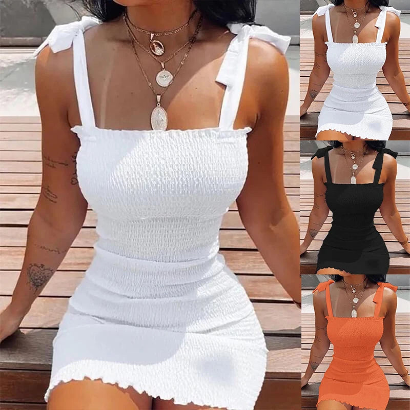 Sheath Mini Vest Dress