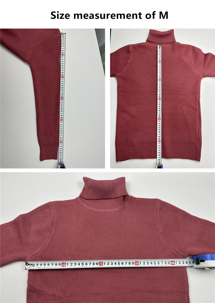 Jersey Knitwear Turtleneck