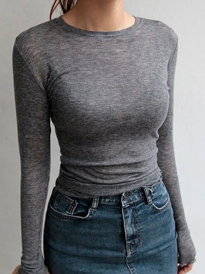 Elastic Casual Top T-shirt