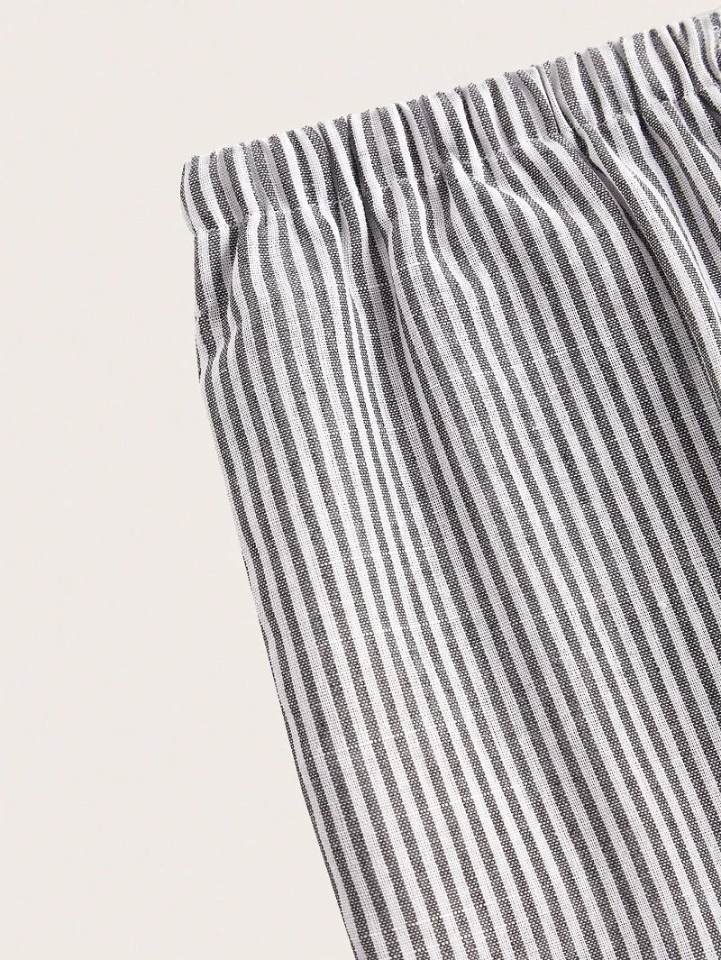 Striped Casual Pants