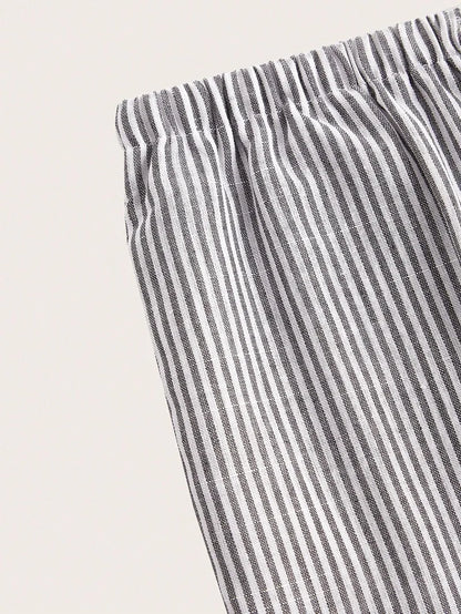 Striped Casual Pants